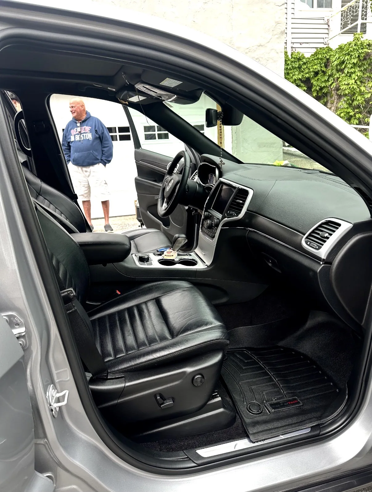SUV interior after detailing